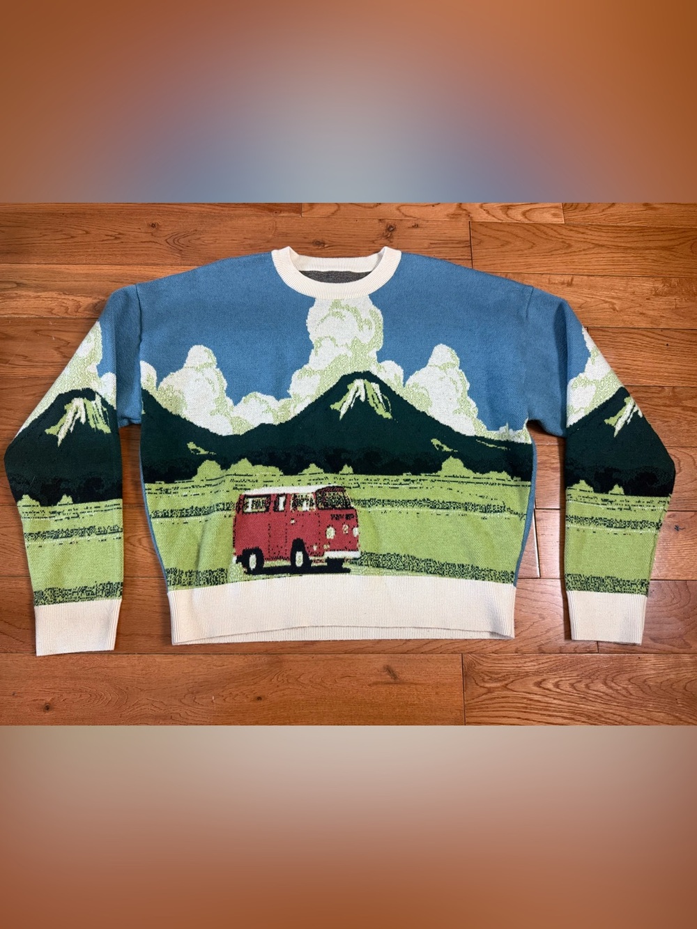 Cider ‘Van Life’ Relaxed Fit Sweater NWOT